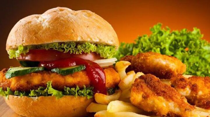 Шкодны фастфуд